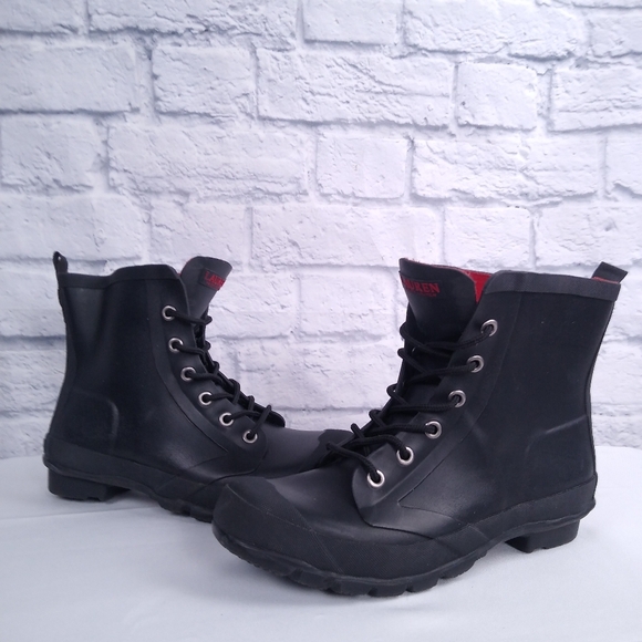 Ralph Lauren Shoes - Ralph Lauren Mikenna Black Rain Winter Boots 8